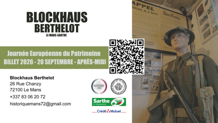 Lire la suite à propos de l’article Visite guidée du Blockhaus Berthelot – Journées du Patrimoine – après-midi
